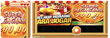 horário de jogar fortune rabbit